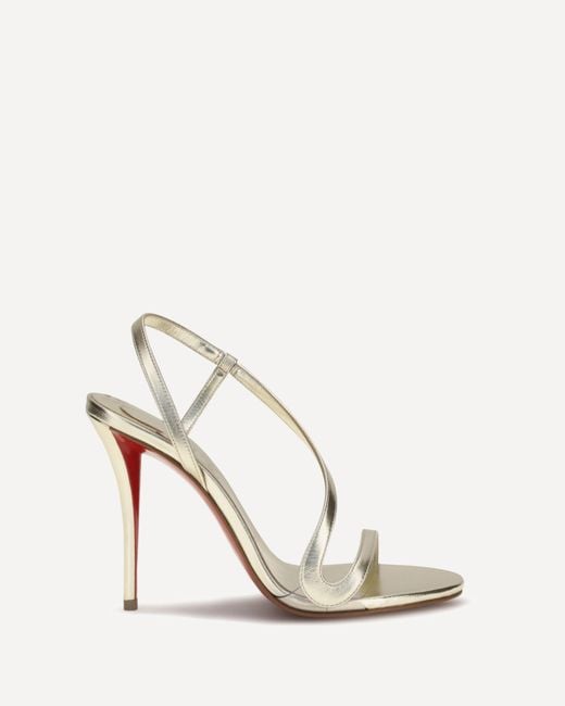 Christian Louboutin White Rosa Z Sandals