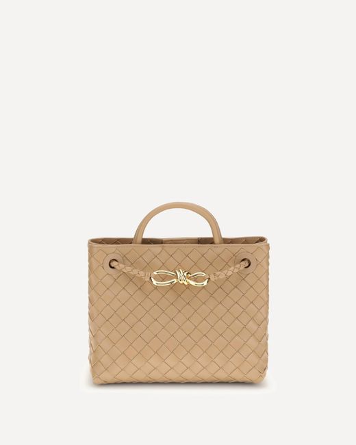 Borsa A Tracolla Andiamo di Bottega Veneta in Natural