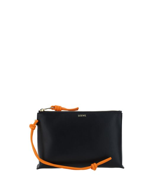 Loewe Black Knot Pouch Bag