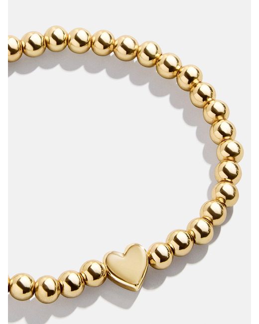 BaubleBar Metallic Heart Of Gold Pisa Bracelet