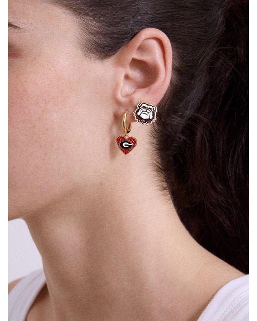 BaubleBar White University Of Georgia Earring Set