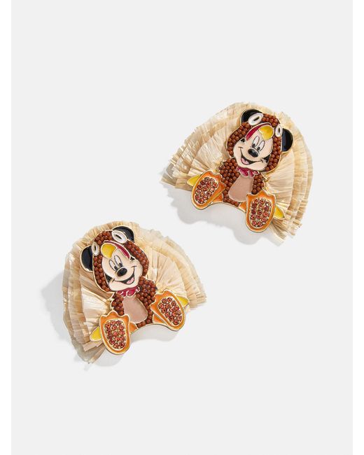 BaubleBar White Mickey Mouse Disney Turkey Earrings