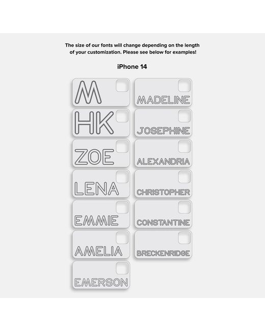 BaubleBar Pink Fine Line Custom Iphone Case