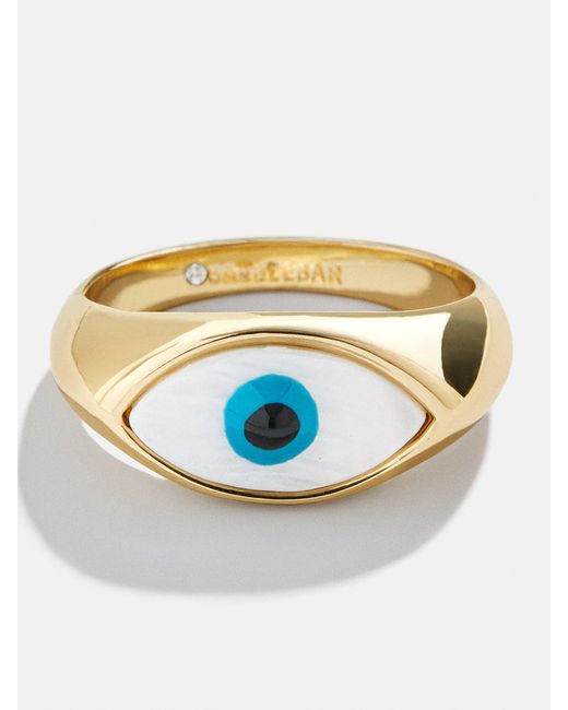 BaubleBar Blue Good Eye Ring