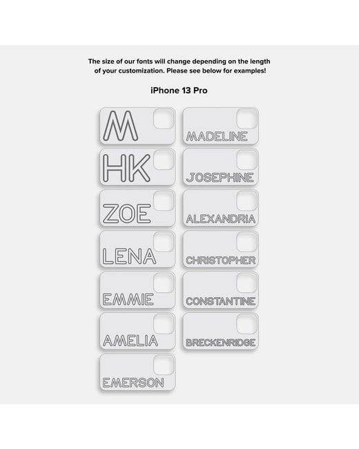 BaubleBar White Fine Line Custom Iphone Case