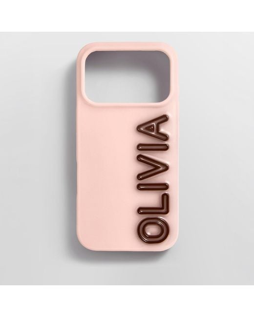 BaubleBar Pink Fine Line Custom Iphone Case