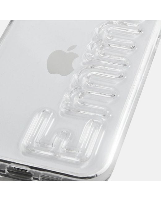 BaubleBar White Fine Line Custom Iphone Case