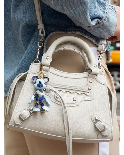 BaubleBar Mickey Mouse Disney Bag Charm in Blue Lyst