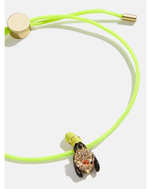 BaubleBar Green Goofy Disney Cord Bracelet