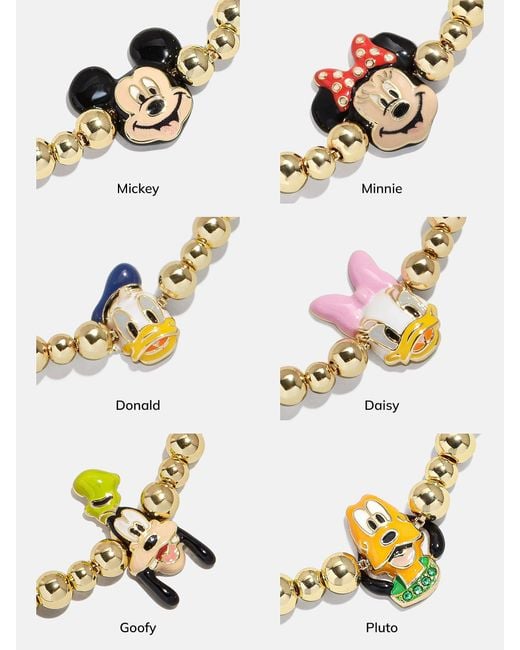 BaubleBar White Disney Mickey Mouse Pisa Charm Bracelet