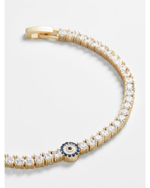 BaubleBar Evil Eye Bennett Tennis Bracelet Lyst
