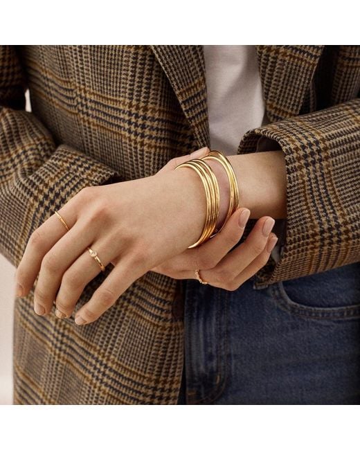 BaubleBar Natural Alexia Bangle Bracelet Set