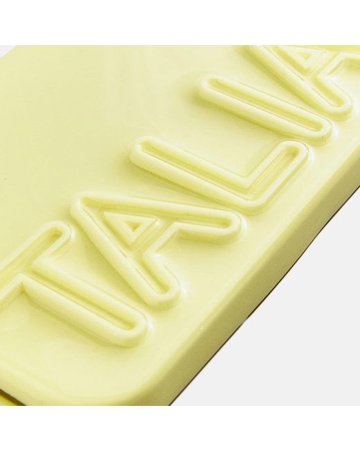 BaubleBar Yellow Fine Line Custom Iphone Case
