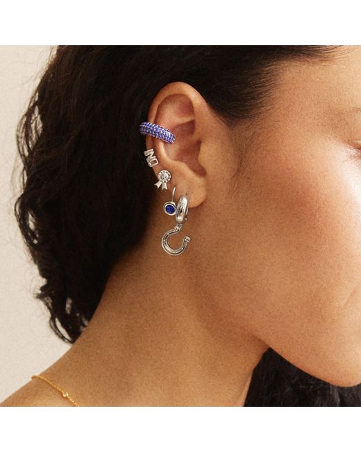 BaubleBar White Nfl Earring Stack Set