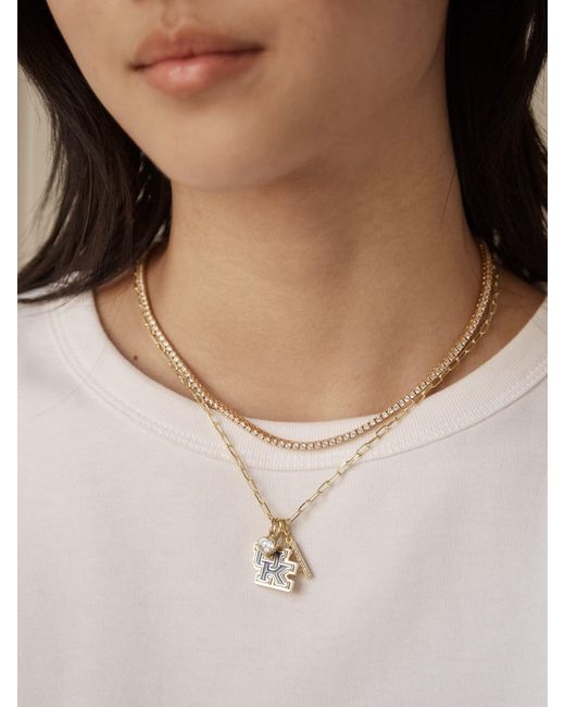 BaubleBar Blue University Of Kentucky Cluster Charm