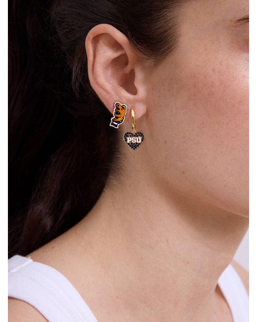 BaubleBar White Penn State University Earring Set