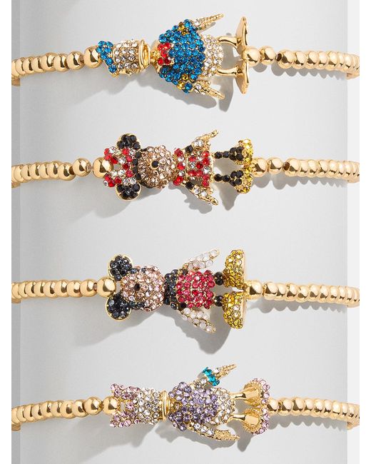 ◆bauble bar◆Mickey Mouse Disney Pave Cuff Bracelet Disney Mickey Mouse Cuff Bracelet - Gold/Pavé – Enjoy 25