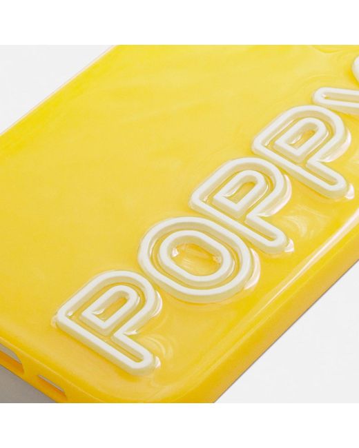 BaubleBar Yellow Fine Line Custom Iphone Case