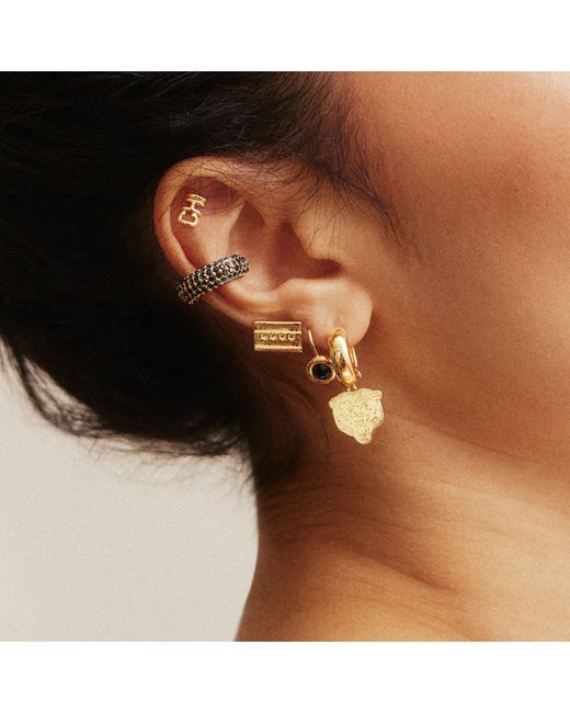 BaubleBar Metallic Nfl Earring Stack Set
