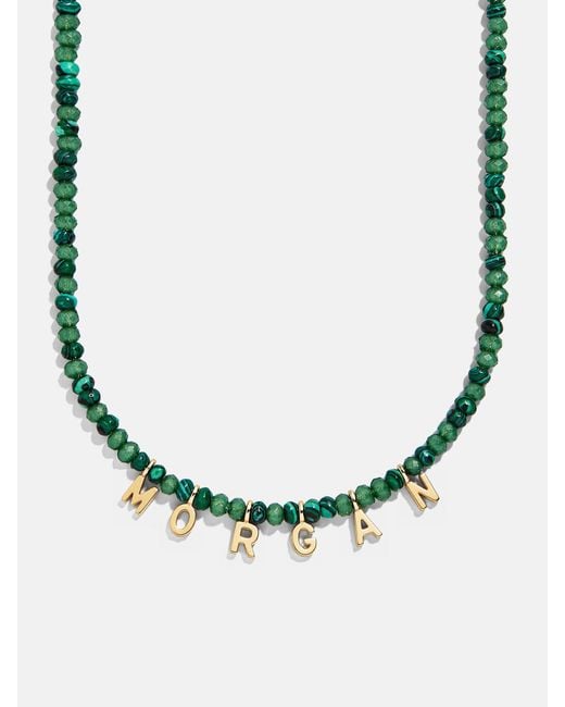 BaubleBar Mini Semi-precious Custom Necklace in Metallic | Lyst