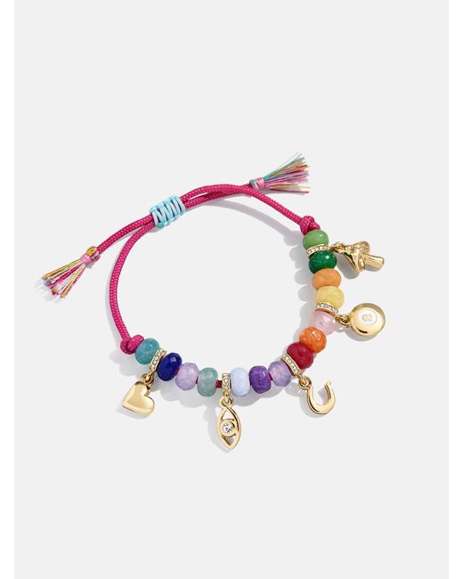 BaubleBar Multicolor Riley Semi-precious Charm Bracelet