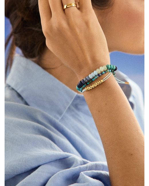 BaubleBar Blue Lena Semi-precious Bracelet