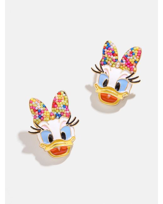 BaubleBar White Daisy Duck Disney Celebration Earrings