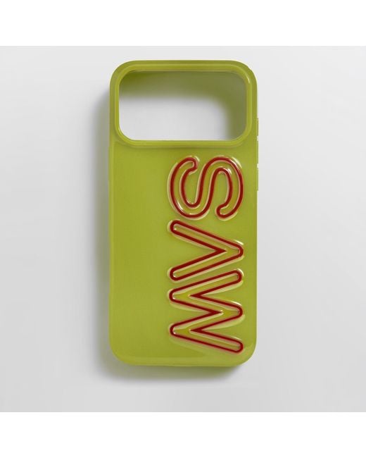 BaubleBar Green Fine Line Custom Iphone Case