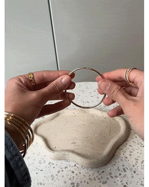 BaubleBar White Alexia Bangle Bracelet Set