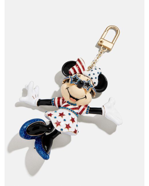 BaubleBar Disney Minnie Mouse Americana Bag Charm in Red | Lyst
