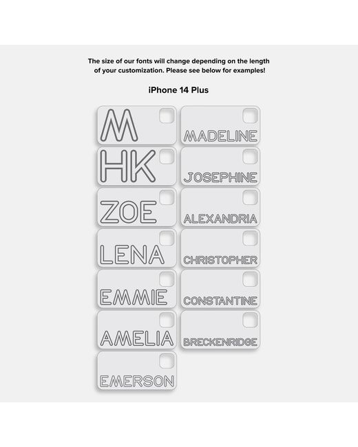BaubleBar Green Fine Line Custom Iphone Case