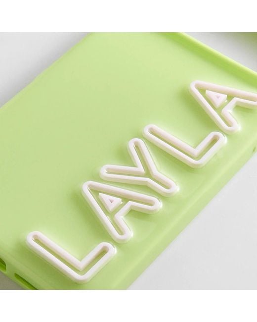 BaubleBar Green Fine Line Custom Iphone Case