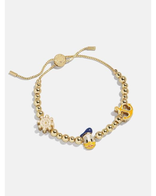 BaubleBar Metallic Disney Donald Duck Pisa Charm Bracelet