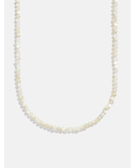 BaubleBar Natural Semi-precious Cluster Charm Necklace Chain