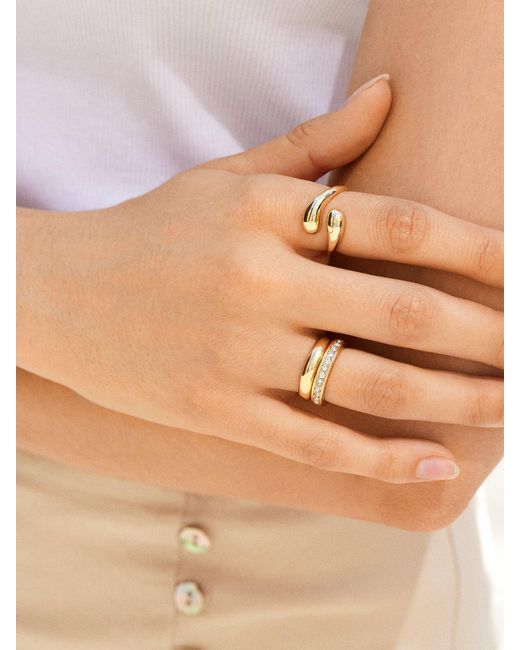 BaubleBar Metallic Bridget Ring