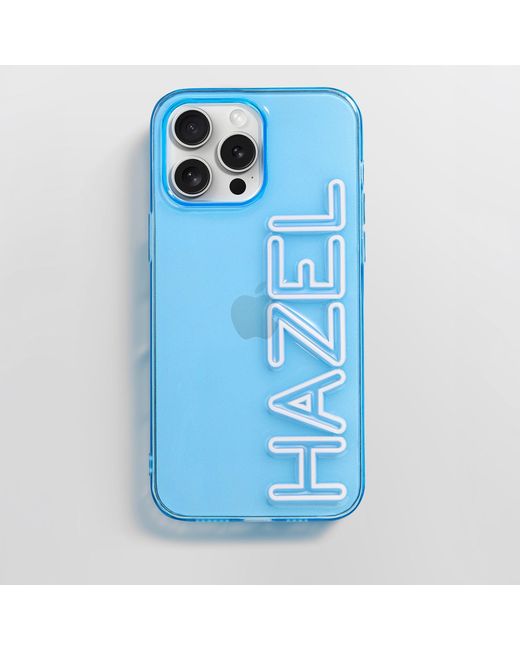 BaubleBar Blue Fine Line Custom Iphone Case
