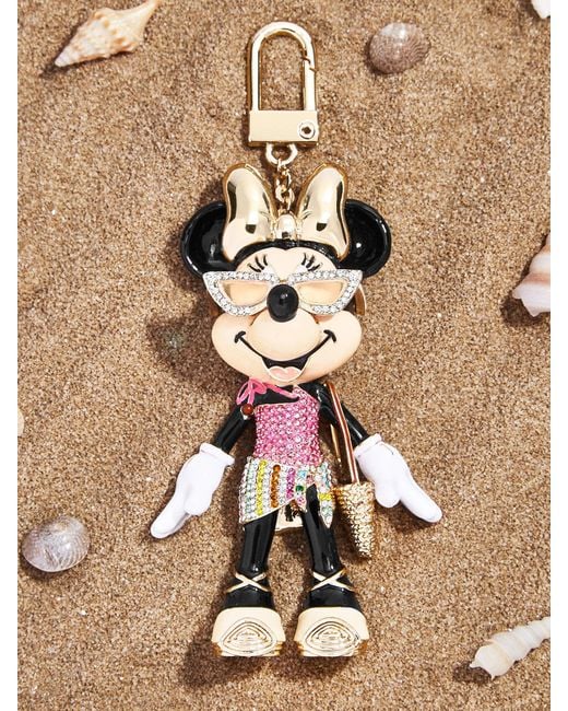 BaubleBar Brown Minnie Mouse Disney Bag Charm