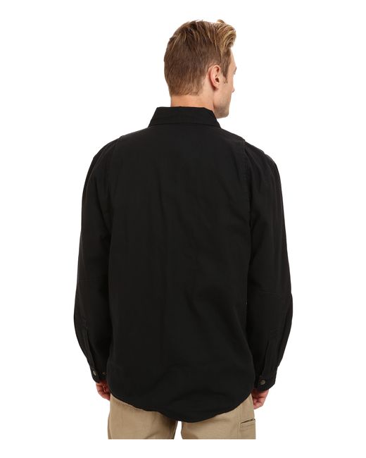Weathered canvas shirt jac discount
