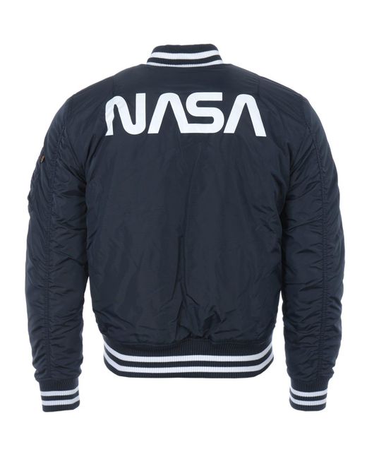 nasa worm logo jacket
