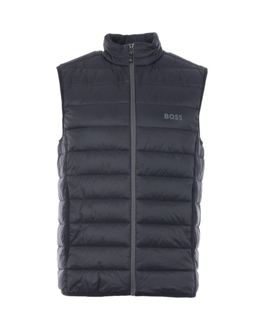 hugo boss vest black