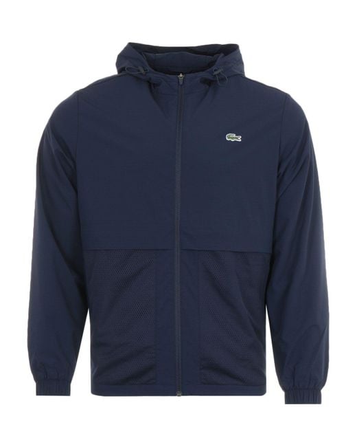 lacoste navy blue jacket