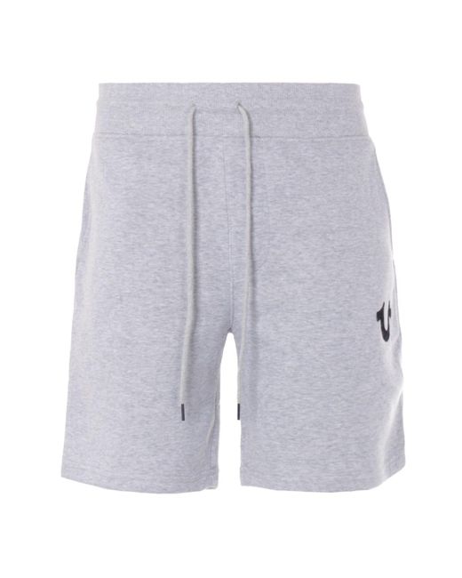 Lyle & Scott Cotton Sweat Shorts in Grey Mens Clothing Activewear Grey for Men gym and workout clothes Sweatshorts 