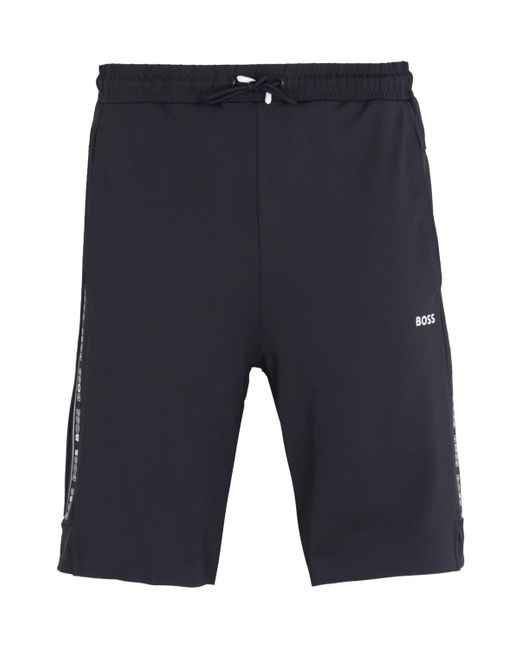BOSS by HUGO BOSS Synthetic Headlo Gym Logo Tape Sustainable Shorts in