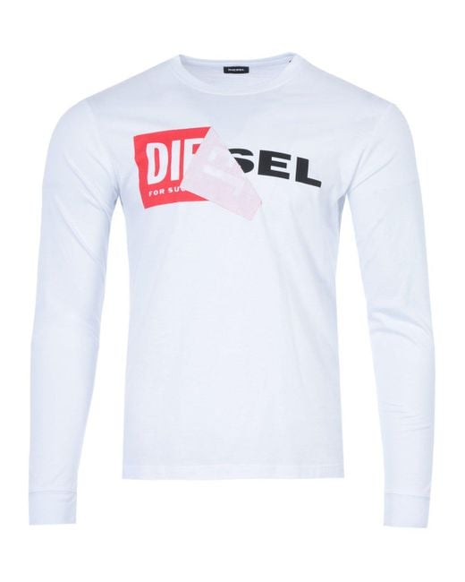 diesel men's long sleeve t shirts
