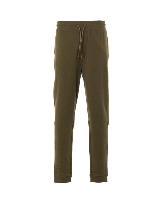 BOSS by HUGO BOSS Cotton Logo Patch Sustainable joggers in Green for ...