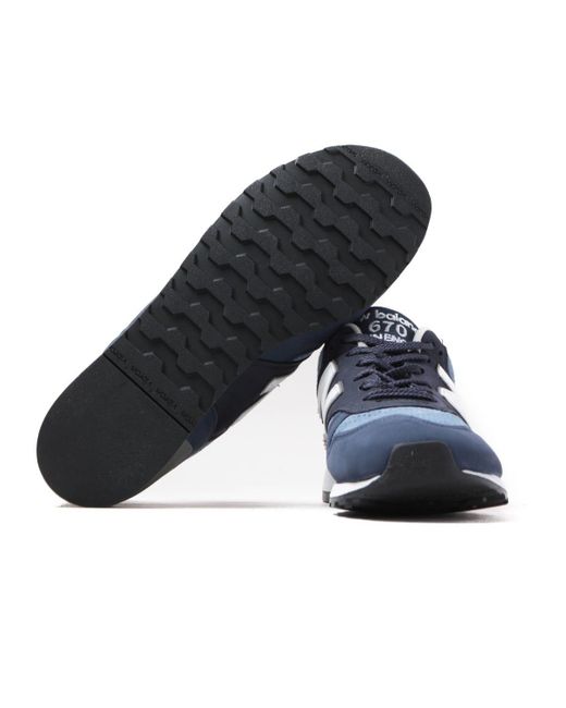 new balance 670 men navy