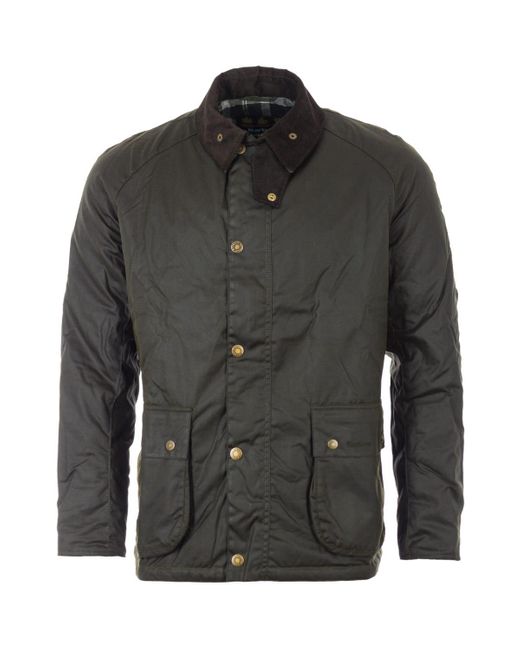 Barbour Horto Waxed Cotton Jacket in Green for Men - Save 4% | Lyst