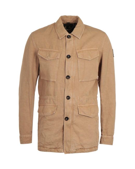 Belstaff Cotton Weymouth Light Camel Jacket in Brown for Men - Lyst