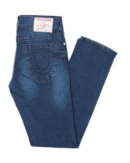 True Religion Slim Jeans blau Casual-Look Mode Jeans Slim Jeans 