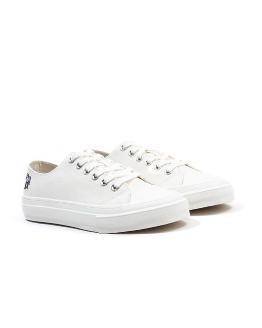 paul smith canvas trainers